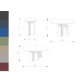 Журнальный столик Medium table "Hvylya"4